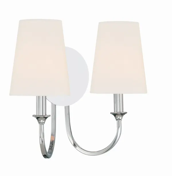 Sleek Transitional Sconce with Modern Swooping Arm Design - Image 20
