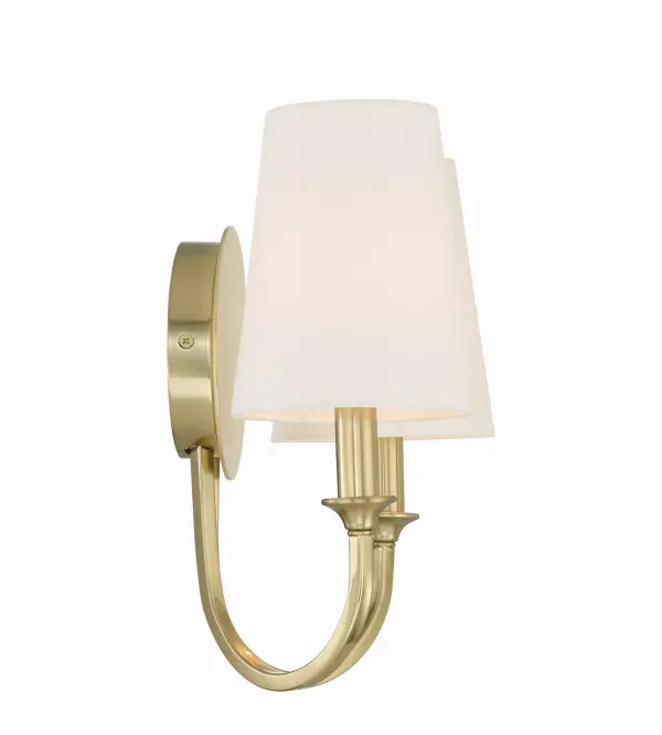 Sleek Transitional Sconce with Modern Swooping Arm Design - Image 3