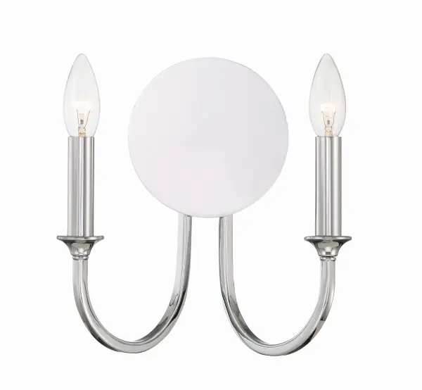 Sleek Transitional Sconce with Modern Swooping Arm Design - Image 21