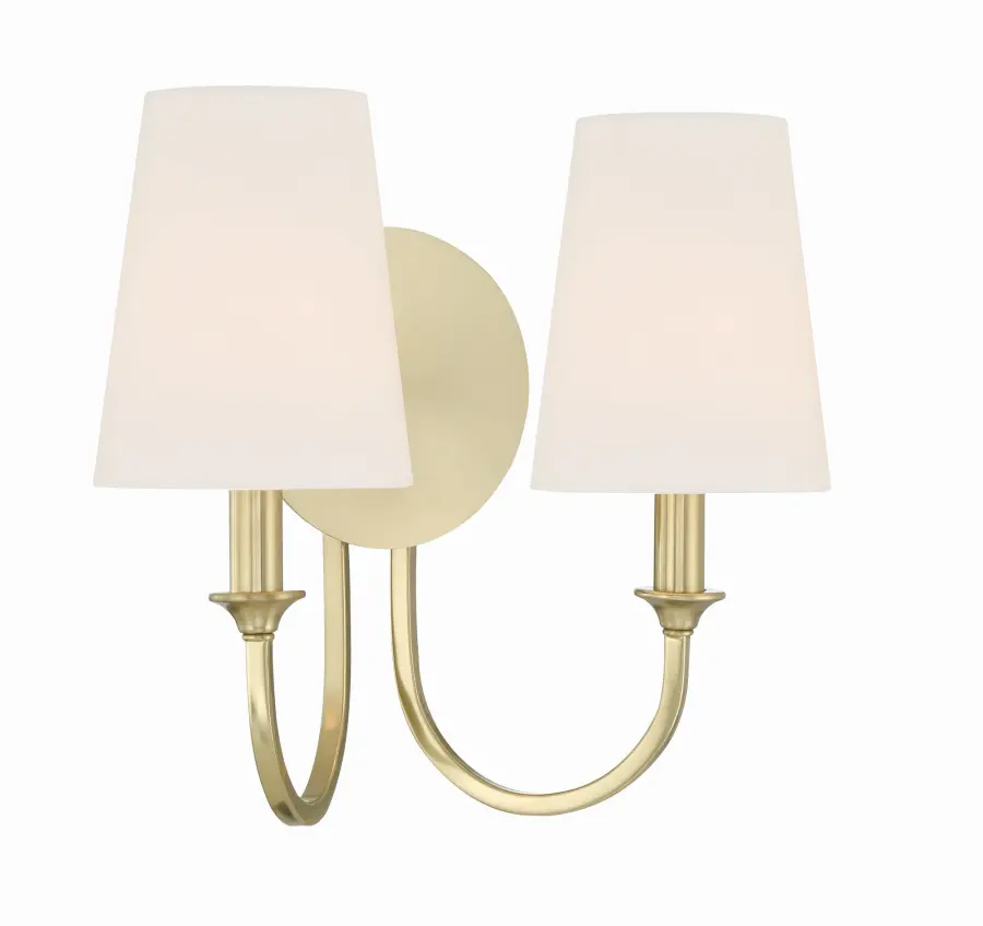 Sleek Transitional Sconce with Modern Swooping Arm Design - Image 4