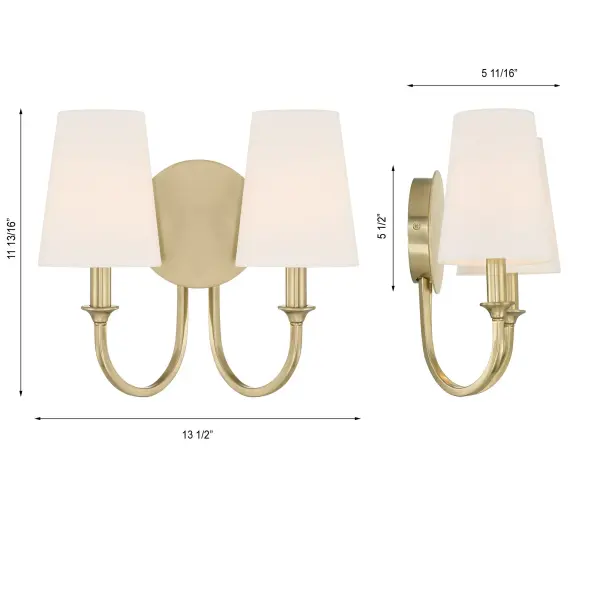 Sleek Transitional Sconce with Modern Swooping Arm Design - Image 7