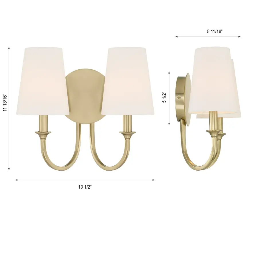 Sleek Transitional Sconce with Modern Swooping Arm Design - Image 7