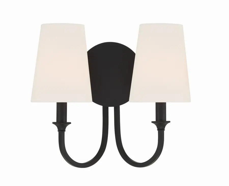 Sleek Transitional Sconce with Modern Swooping Arm Design - Image 9