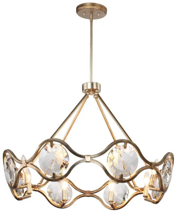 Quincy 29.5" Crystal Chandelier - Image 1