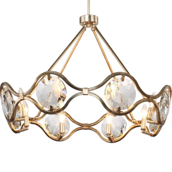 Quincy 29.5" Crystal Chandelier - Image 3