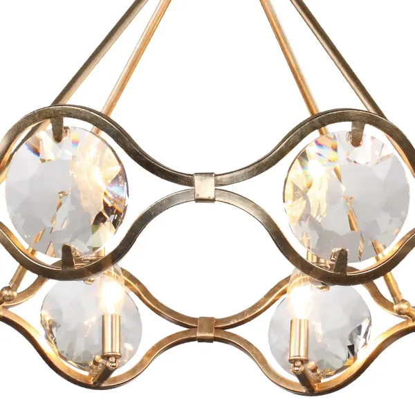 Quincy 29.5" Crystal Chandelier - Image 4