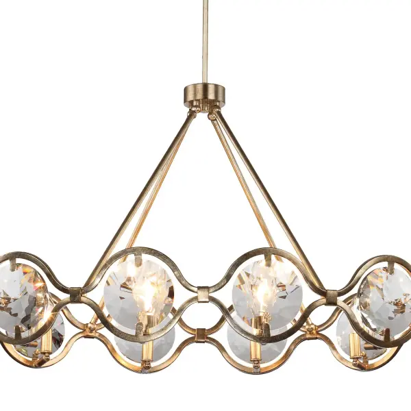 Quincy 40" Linear Chandelier - Image 3