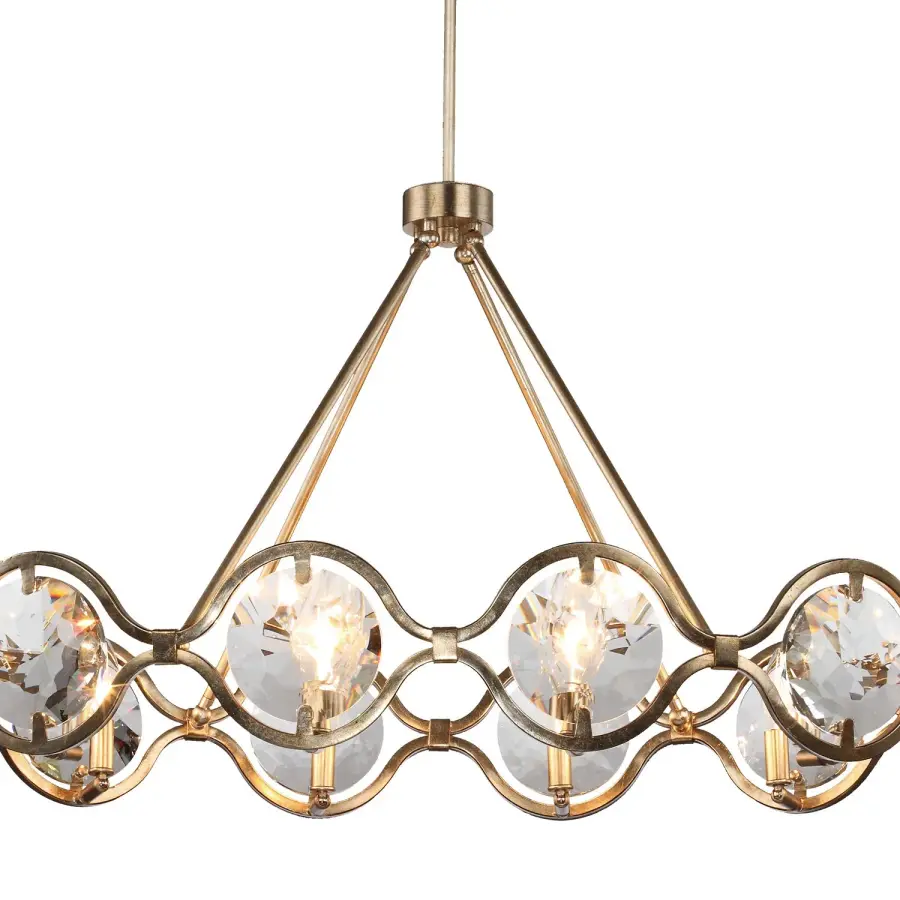 Quincy 40" Linear Chandelier - Image 3