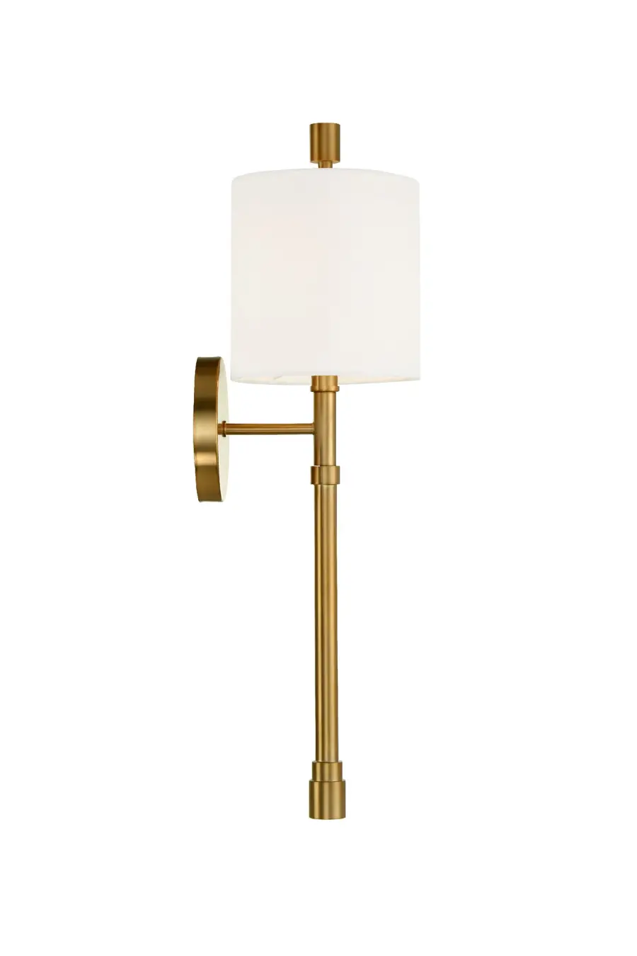Rachel 8" Polished Nickel Sconce - Image 3