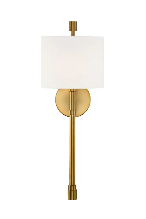 Rachel 8" Polished Nickel Sconce - Image 5