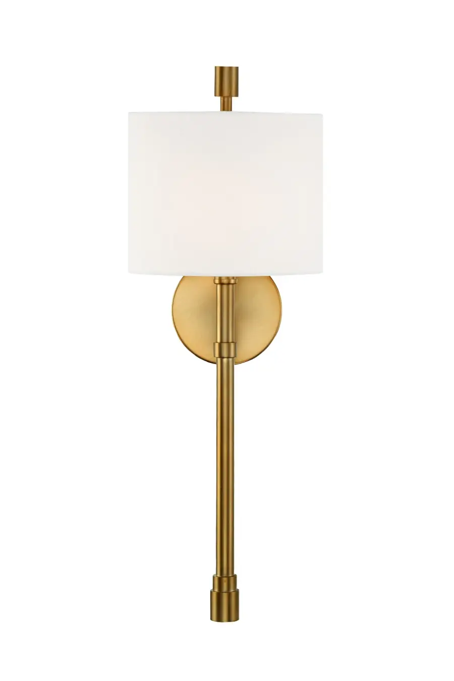 Rachel 8" Polished Nickel Sconce - Image 5