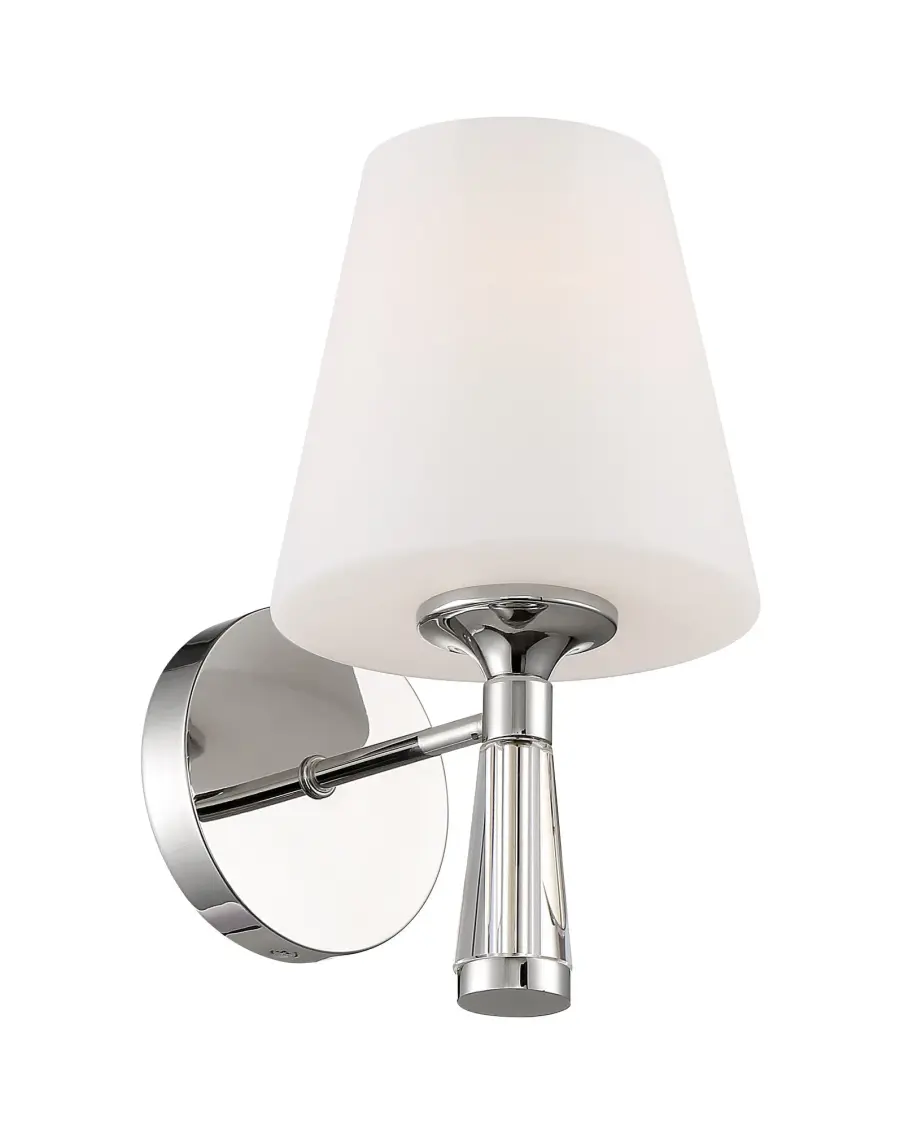 Ramsey 6" Polished Nickel Sconce - Image 2