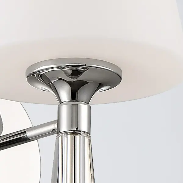 Ramsey 6" Polished Nickel Sconce - Image 4