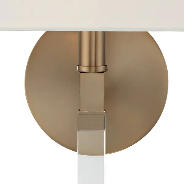 Renee 10" Sconce in Aged Brass - Image 4