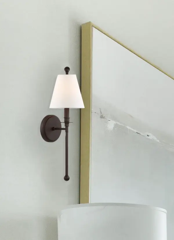 Riverdale 6" Sconce in Aged Brass - Image 24