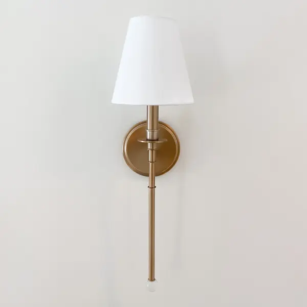 Riverdale 6" Sconce in Aged Brass - Image 5
