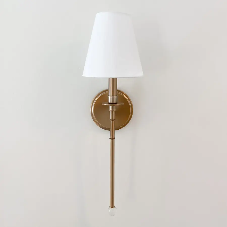 Riverdale 6" Sconce in Aged Brass - Image 5