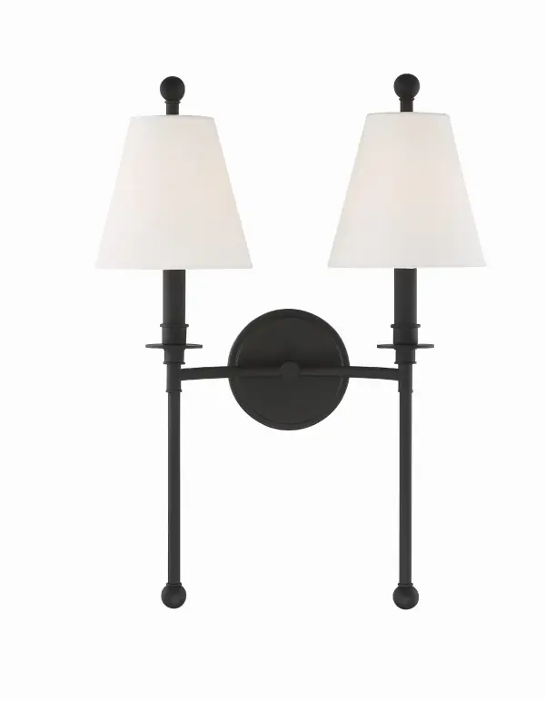 Riverdale 15" Sconce in Aged Brass - Image 8