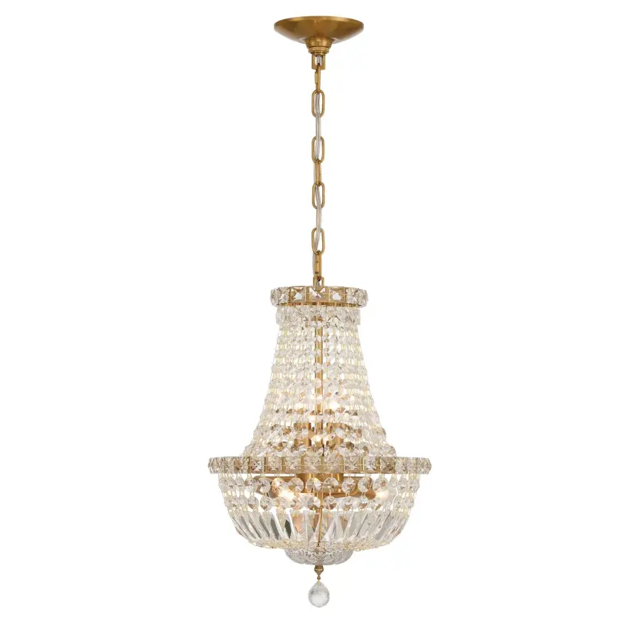 Roslyn 12" Crystal Chandelier - Image 3