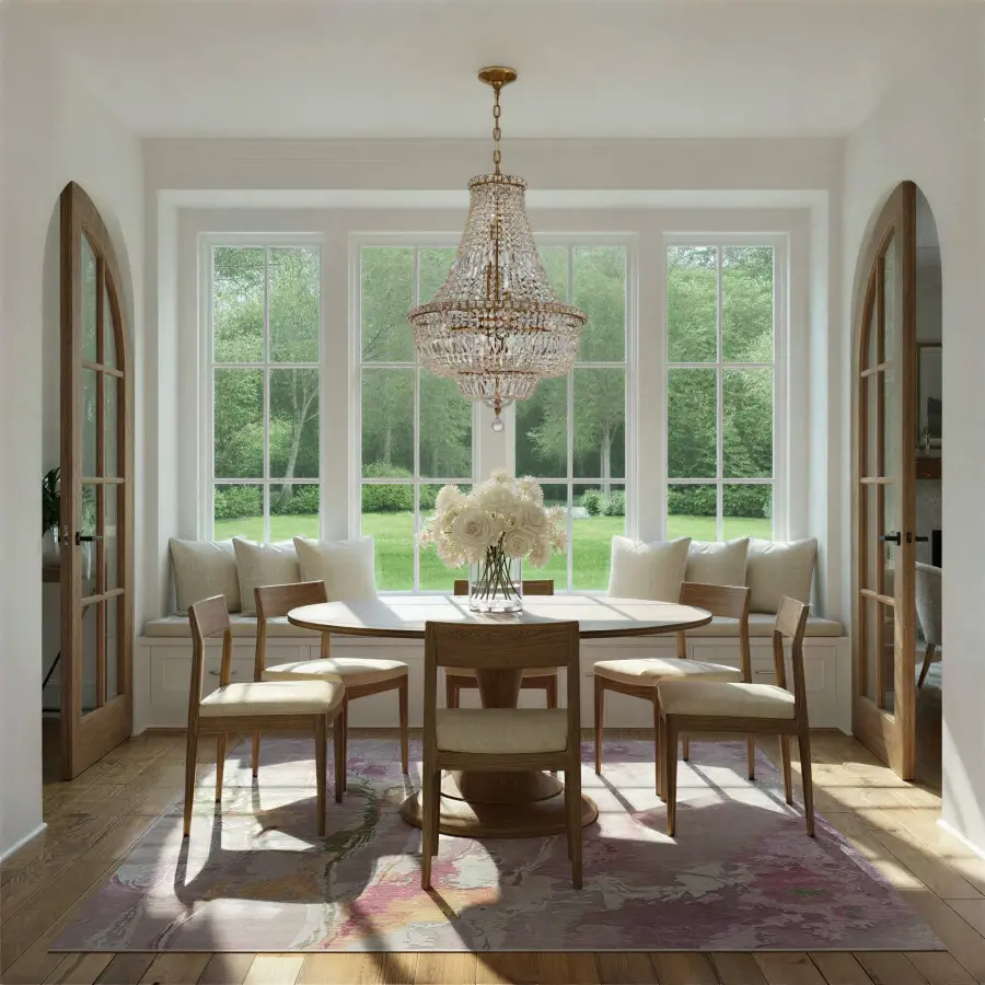 Roslyn 22" Crystal Chandelier - Image 6