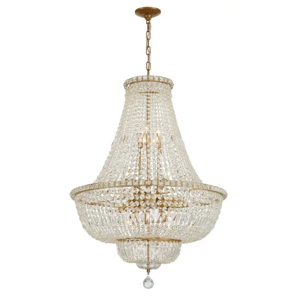 Roslyn 28" Crystal Chandelier - Image 1