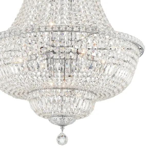 Roslyn 28" Crystal Chandelier - Image 13