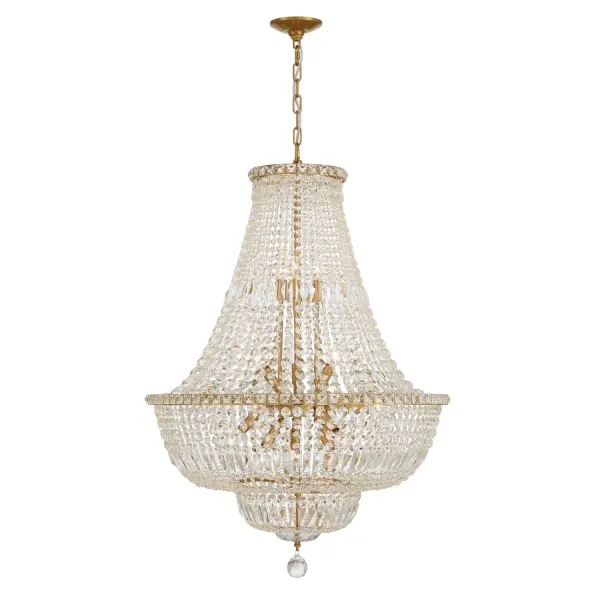 Roslyn 28" Crystal Chandelier - Image 3