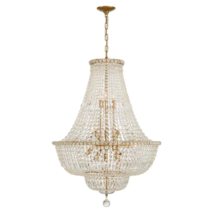 Roslyn 28" Crystal Chandelier - Image 3