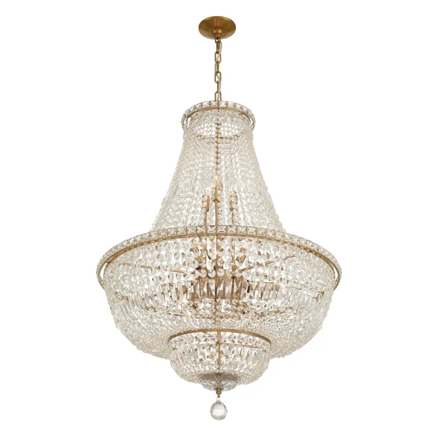 Roslyn 28" Crystal Chandelier - Image 4
