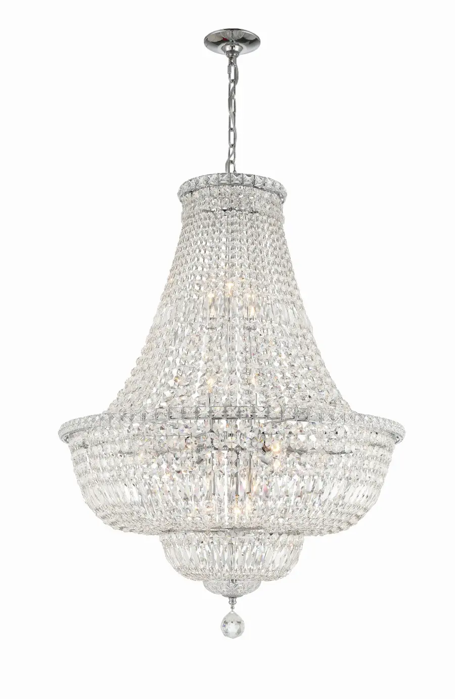 Roslyn 28" Crystal Chandelier - Image 10