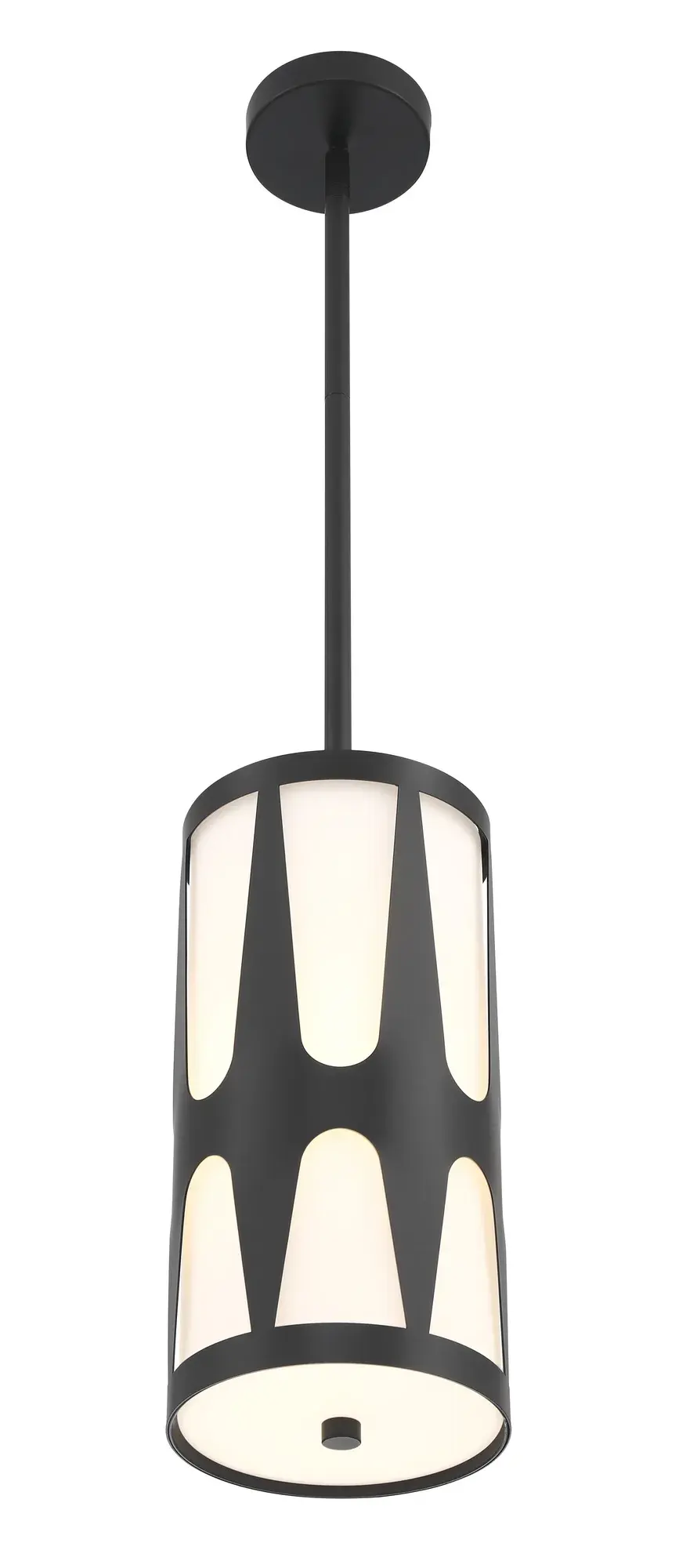 Royston 7" Mini Pendant in Black - Image 4