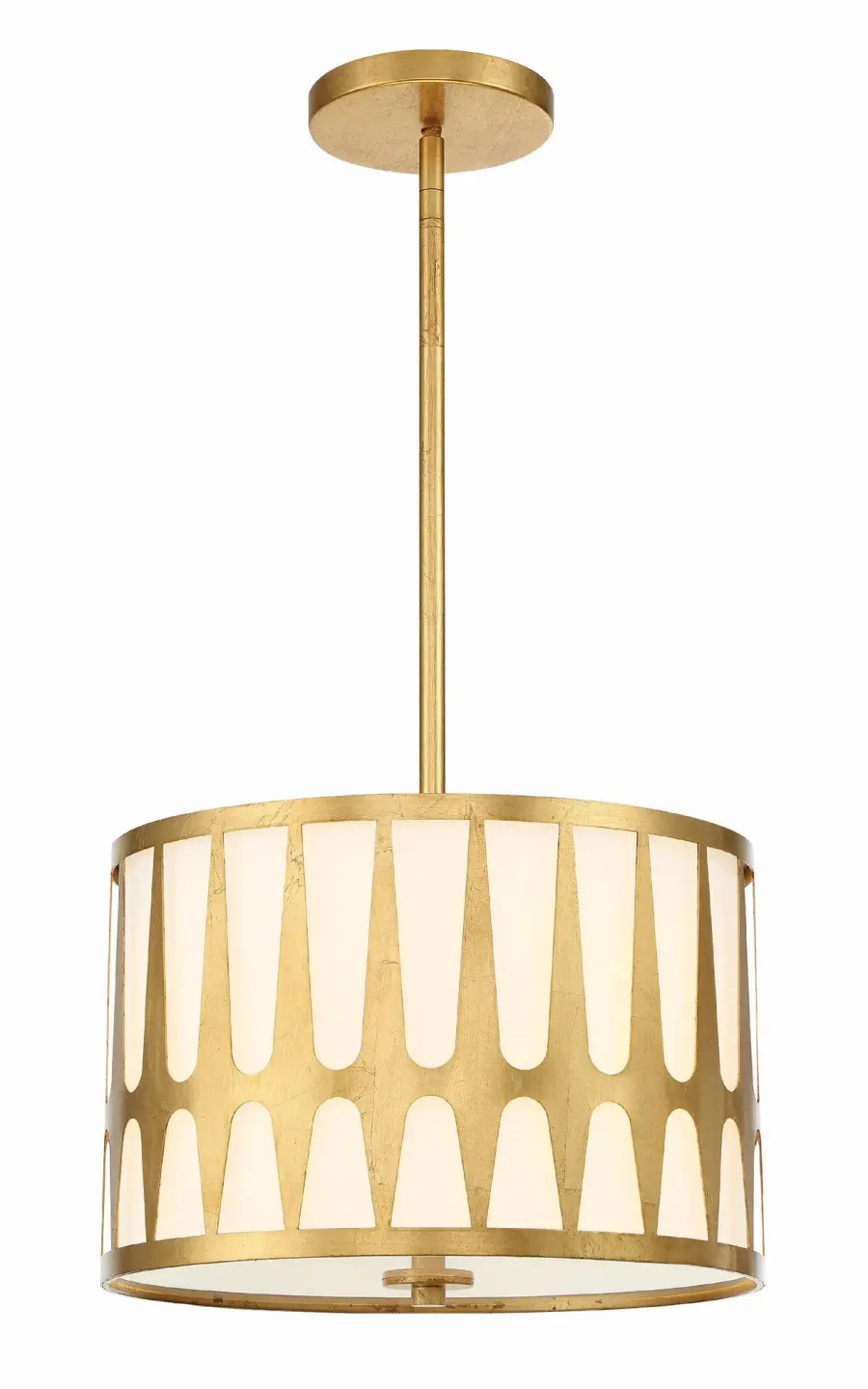 Royston 15" Black Pendant Light - Image 7
