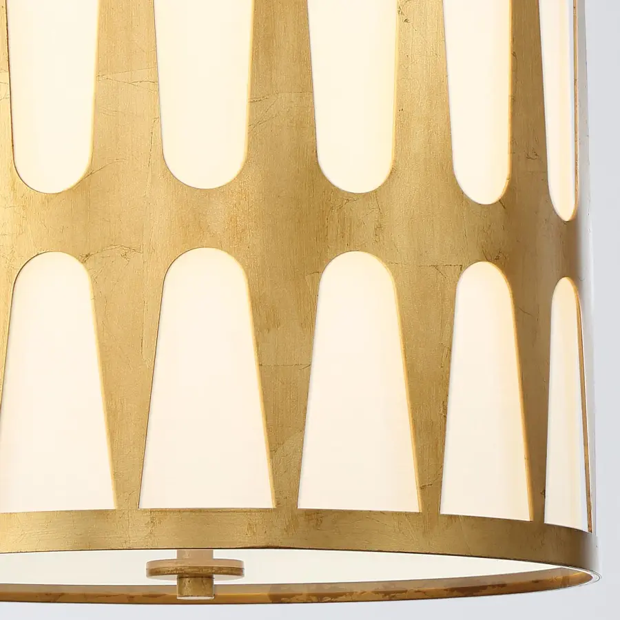 Royston 17" Black Pendant Light - Image 14