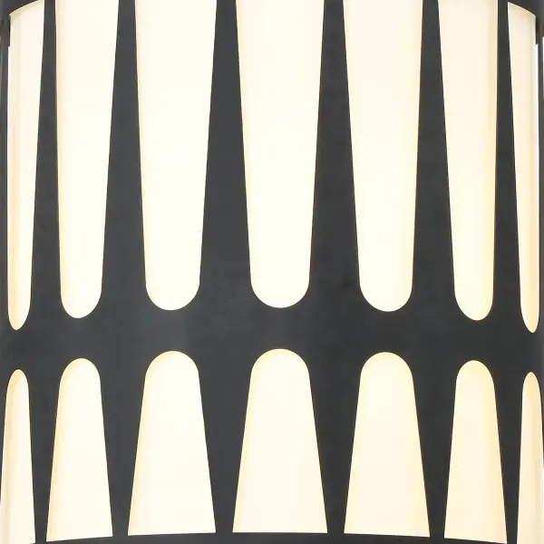 Royston 17" Black Pendant Light - Image 3