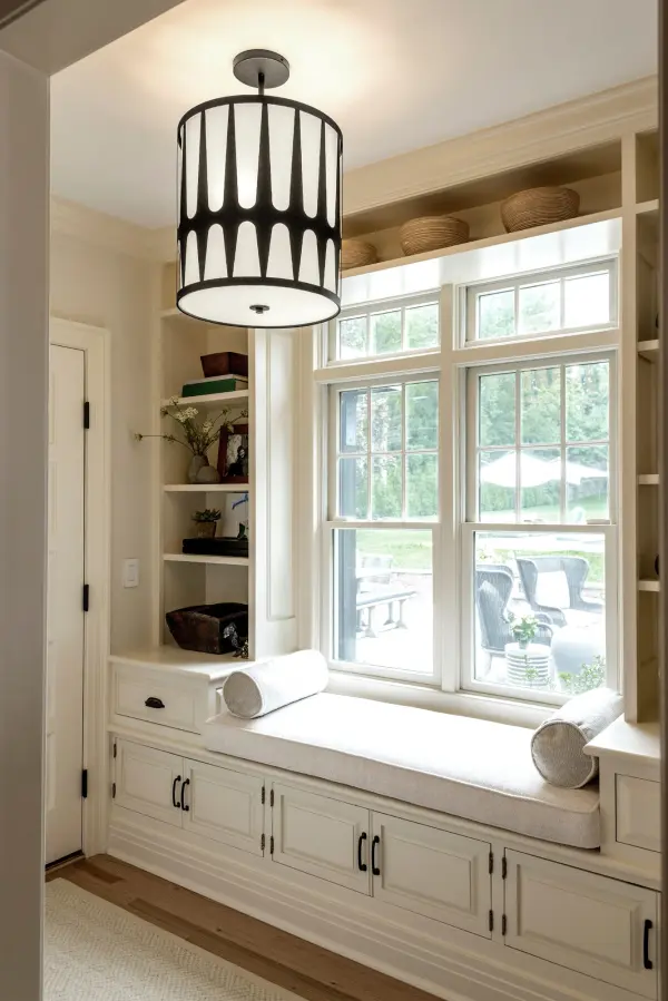 Royston 17" Black Pendant Light - Image 6