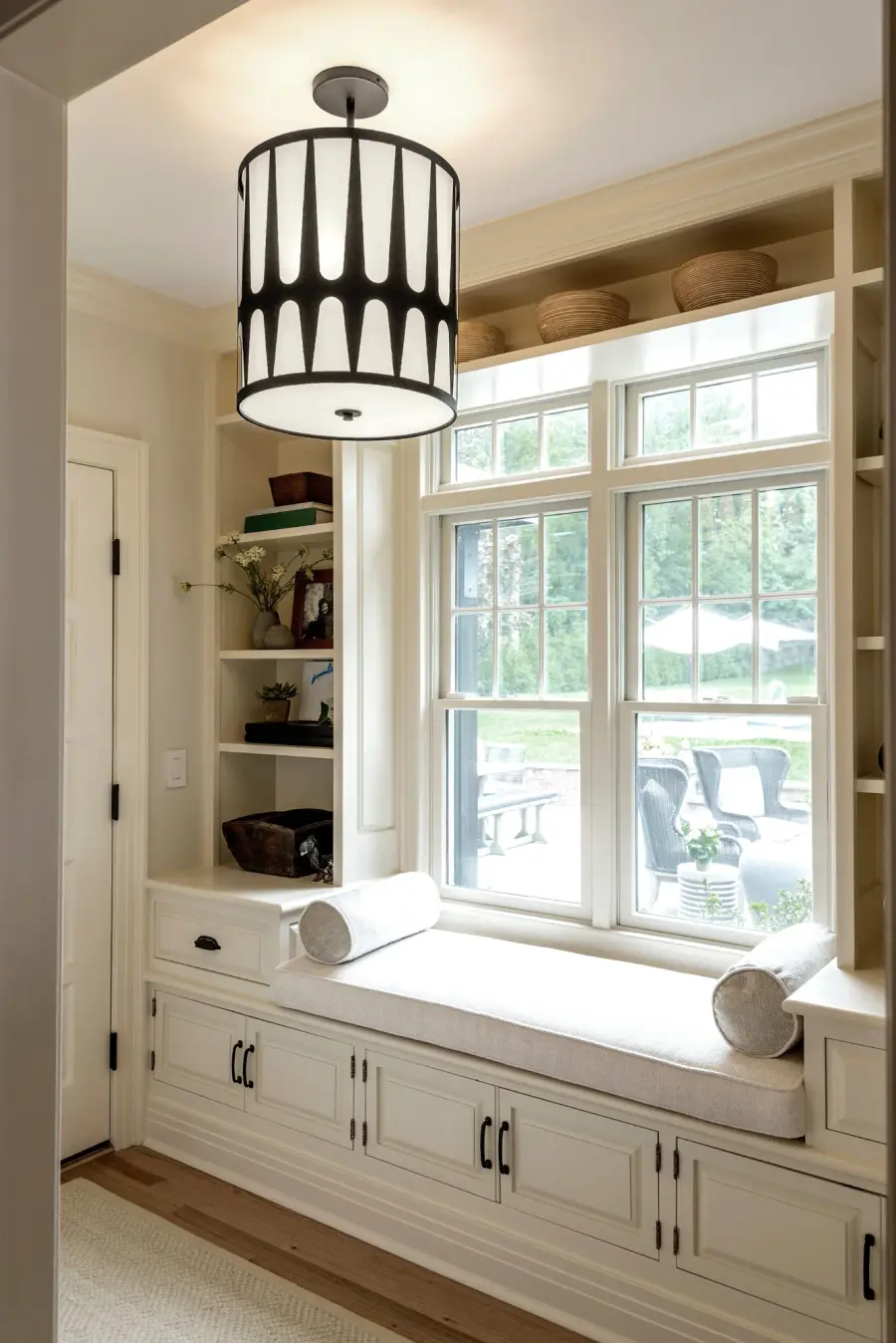 Royston 17" Black Pendant Light - Image 6