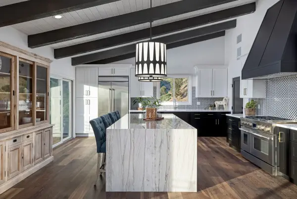 Royston 17" Black Pendant Light - Image 8