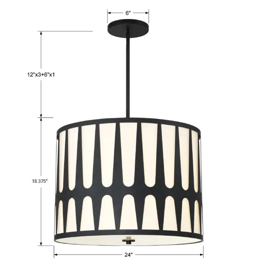 Royston 24" Pendant - Image 5