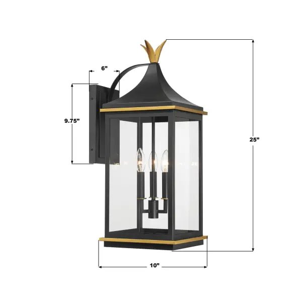Simpson 10" Outdoor Sconce - Image 8