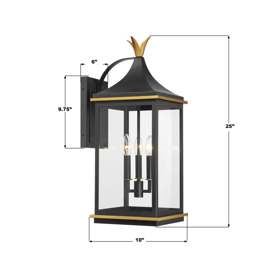 Simpson 10" Outdoor Sconce - Image 8