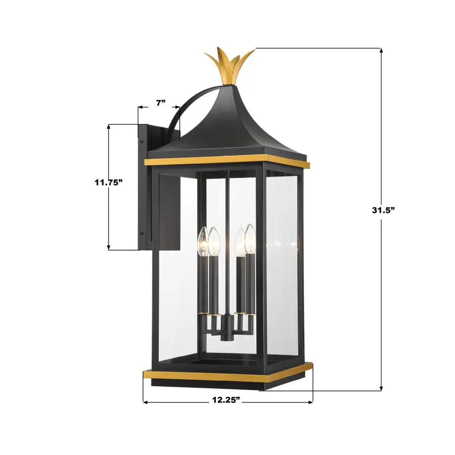 Simpson 12.25" Outdoor Sconce - Image 8