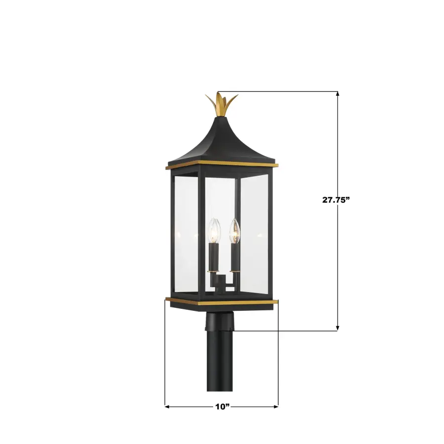 Simpson 10" Outdoor Post Light - Image 8