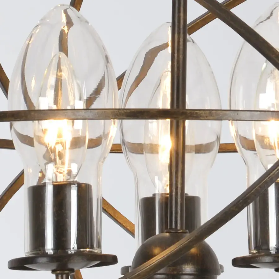 Solaris 12" Outdoor Chandelier - Image 4