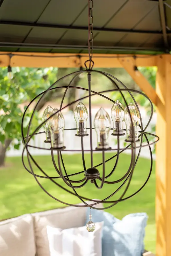 Solaris 22.5" Outdoor Chandelier - Image 6