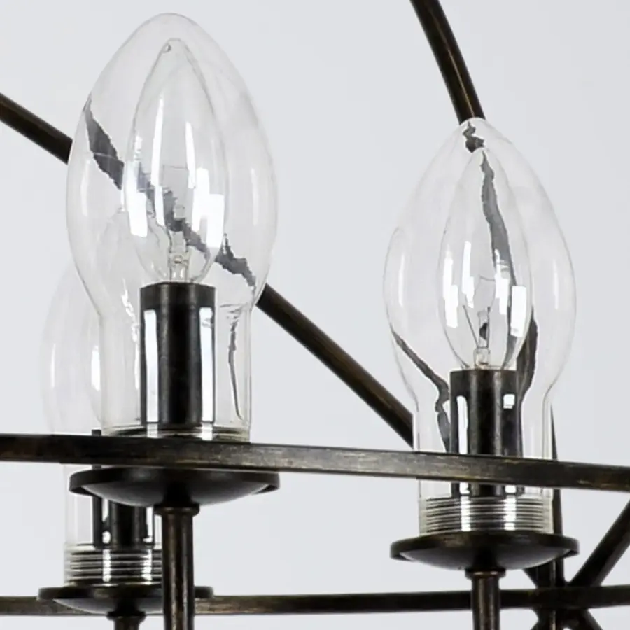 Solaris 28.5" Outdoor Chandelier - Image 4