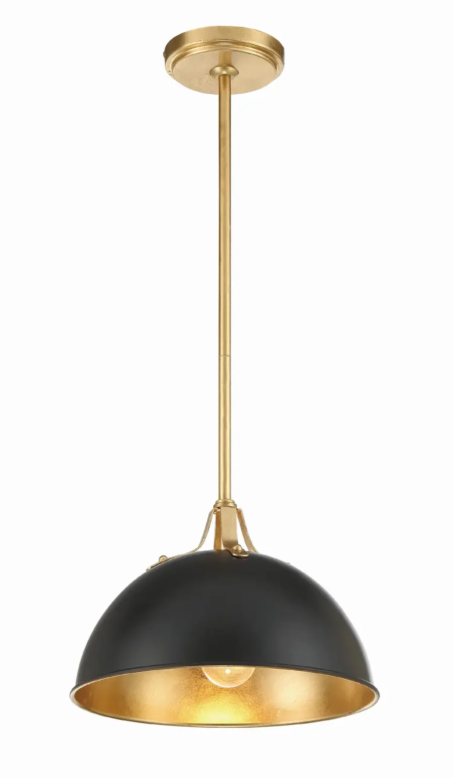 Soto 12" Pendant in Matte White - Image 1
