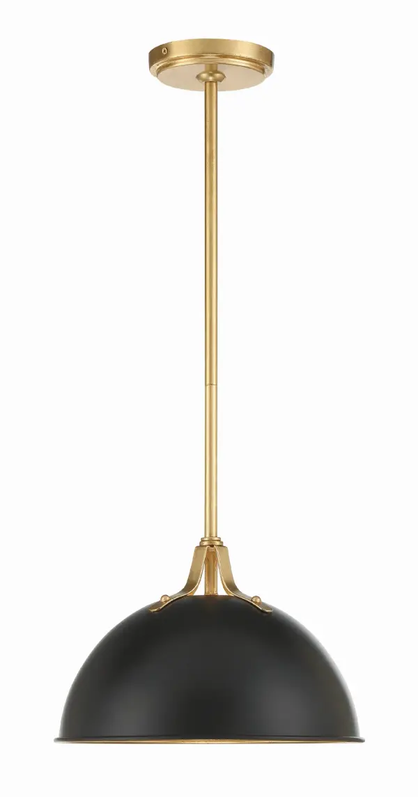 Soto 12" Pendant in Matte White - Image 2