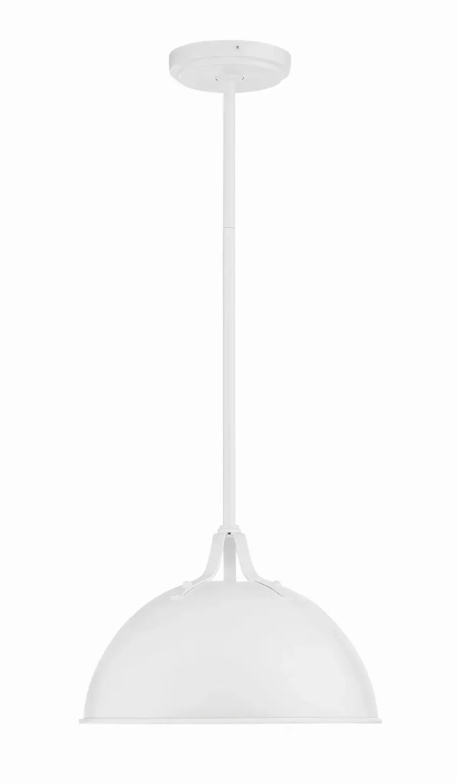 Soto 12" Pendant in Matte White - Image 9