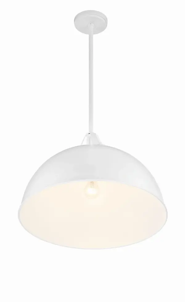 Soto 20" Pendant in Matte White - Image 11