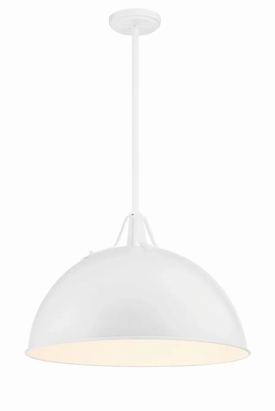 Soto 20" Pendant in Matte White - Image 8